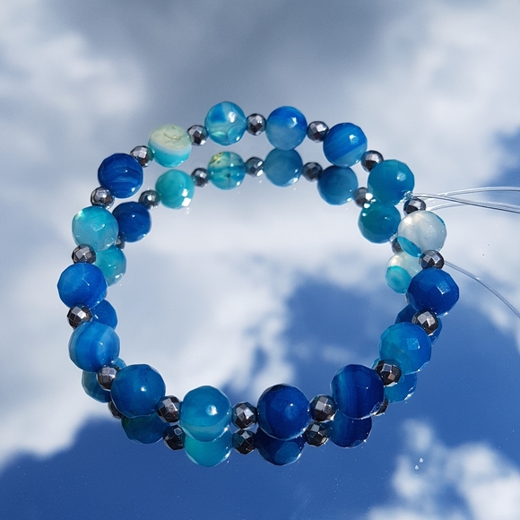 Handmade Gemstone Bracelet ⭐ - Picture 2 of 2